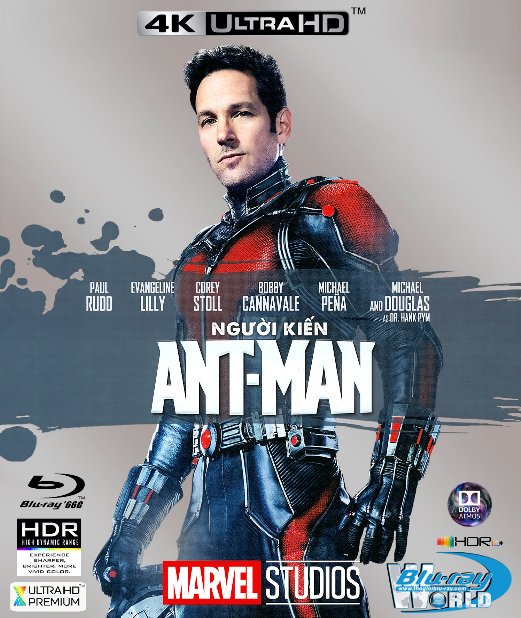 4KUHD-737. Ant-Man 2015 - NGƯỜI KIẾN 4K-66G (TRUE-HD 7.1 DOLBY -ATMOS - HDR 10+) USA